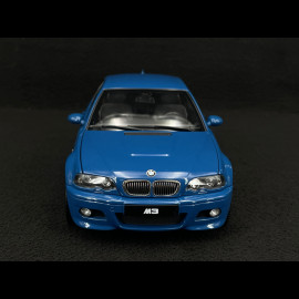 BMW M3 CSL E46 2000 Blue 1/18 Norev 183001