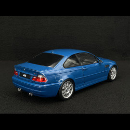BMW M3 CSL E46 2000 Blue 1/18 Norev 183001