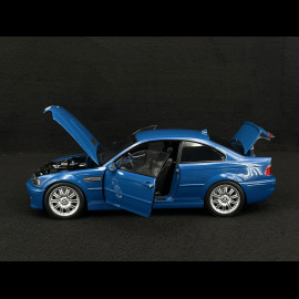 BMW M3 CSL E46 2000 Blau 1/18 Norev 183001