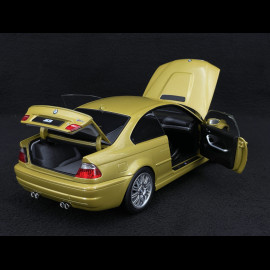 BMW M3 CSL E46 2000 Metallic-Gelb 1/18 Norev 183000
