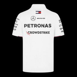 PRO PACK - Set of 24 Mercedes Polo-shirts Low Cost AMG Petronas Tommy Hilfiger White 701227948-001