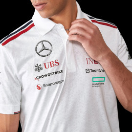 PRO PACKET - 24er-Pack Mercedes Polo-Shirts Günstige AMG Petronas Tommy Hilfiger Weiß 701227948-001