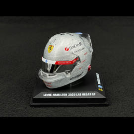 Lewis Hamilton Helmet Ferrari n° 44 Las Vegas GP 2025 1/5 Looksmart LSHEL027