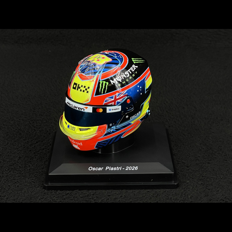 Oscar Piastri Helmet McLaren n° 81 Saison 2026 1/5 Spark 5HF244