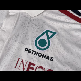 Mercedes Polo-Shirt Günstige AMG Petronas F1 Team Tommy Hilfiger Weiß 701227948-001- unisex