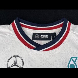 Mercedes T-Shirt Günstige AMG Petronas F1 Team Tommy Hilfiger Weiß 701227950-001- herren