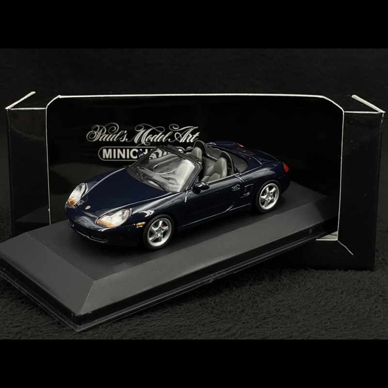 Porsche Boxster S Type 986 1999 Ocean Blue 1/43 Minichamps 430068031