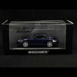 Porsche 911 Carrera 4 Phase II Type 996 2001 Lapisblau Metallic 1/43 Minichamps 400061021