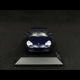 Porsche 911 Carrera 4 Phase II Type 996 2001 Lapisblau Metallic 1/43 Minichamps 400061021