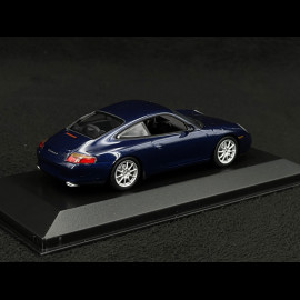 Porsche 911 Carrera 4 Phase II Type 996 2001 Lapis Blue Metallic 1/43 Minichamps 400061021