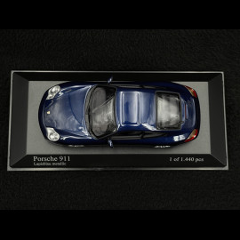 Porsche 911 Carrera 4 Phase II Type 996 2001 Lapisblau Metallic 1/43 Minichamps 400061021