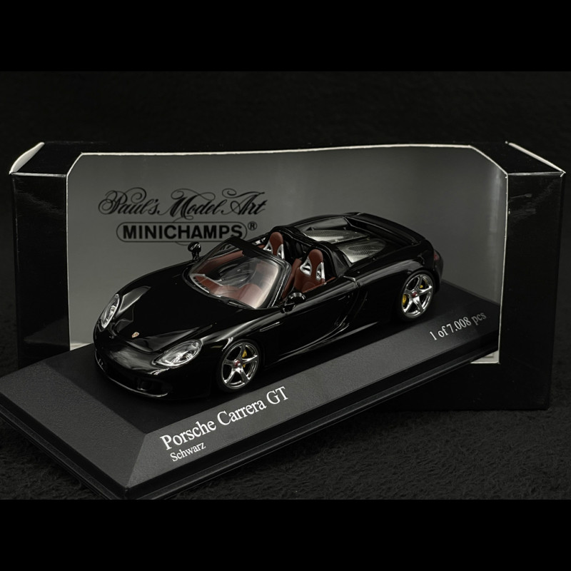 Porsche Carrera GT 2003 black 1/43 Minichamps 400062631