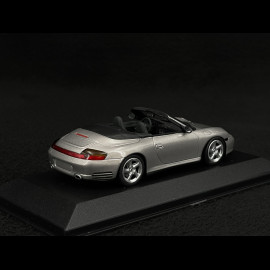 Porsche 911 Carrera 4S Cabriolet Type 996 2003 Meridiangrau Metallic 1/43 Minichamps 400062830