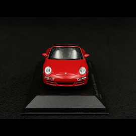Porsche 911 type 997 Carrera S Cabriolet mk1 2005 guards red 1/43 Minichamps 400063030
