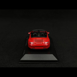 Porsche 911 type 997 Carrera S Cabriolet mk1 2005 guards red 1/43 Minichamps 400063030