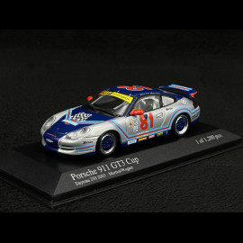 Porsche 911 GT3 Cup Type 996 n° 81 Martini Daytona 250 2003 1/43 Minichamps 400036981