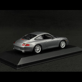 Porsche 911 type 996 Carrera Mk II 2001 sealgrey metallic 1/43 Minichamps 400061020