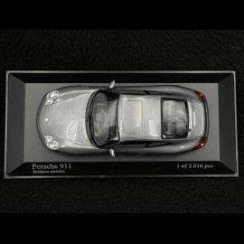 Porsche 911 type 996 Carrera Mk II 2001 sealgrey metallic 1/43 Minichamps 400061020