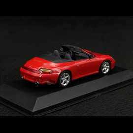 Porsche 911 Typ 996 Carrera 4S Cabriolet 2003 indischrot 1/43 Minichamps 400062831