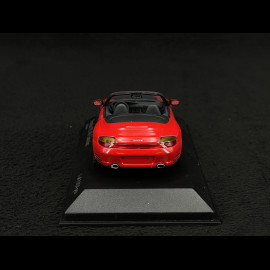 Porsche 911 Type 996 Carrera 4S Cabriolet 2003 guards red 1/43 Minichamps 400062831