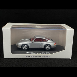 Porsche 911 Carrera Type 993 Silbergrau 1/43 Minichamps WAP02003597