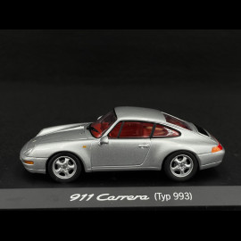 Porsche 911 Carrera Type 993 Silbergrau 1/43 Minichamps WAP02003597