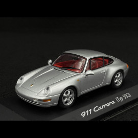 Porsche 911 Carrera Type 993 Silbergrau 1/43 Minichamps WAP02003597