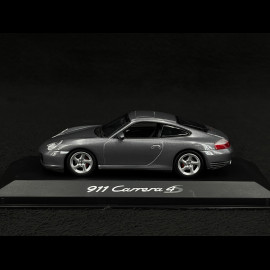Porsche 911 Carrera 4S Typ 996 1999 Metallic Grau 1/43 Minichamps WAP02007612