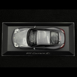 Porsche 911 Carrera 4S Type 996 1999 Metallic Grey 1/43 Minichamps WAP02007612