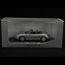Porsche Boxster S Type 986 2002 Silver Grey 1/43 Minichamps WAP02009113