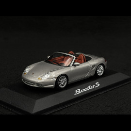 Porsche Boxster S Typ 986 2002 Silber Grau 1/43 Minichamps WAP02009113