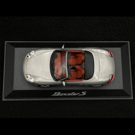 Porsche Boxster S Type 986 2002 Silver Grey 1/43 Minichamps WAP02009113