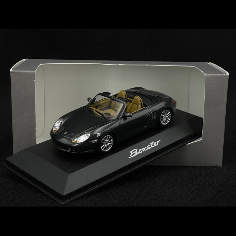 Porsche Boxster Typ 986 2002 Metallic Grau 1/43 Minichamps WAP02008913