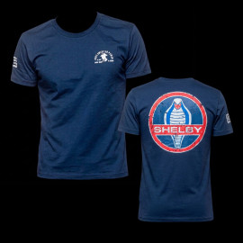 Shelby T-Shirt Hommage Le Mans 1966 Marineblau - Herren