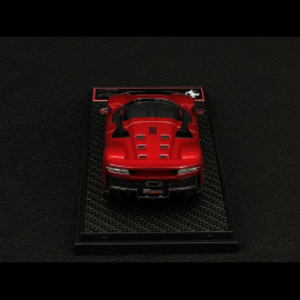 Ferrari F80 2024 Rosso Supercar / Two-Tone Carbon Rims 1/43 BBR Models BBRC305H