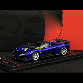 Ferrari F80 2024 Blu Elettrico / Silver Rims 1/43 BBR Models BBRC305D