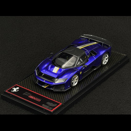 Ferrari F80 2024 Blu Elettrico / Silver Rims 1/43 BBR Models BBRC305D