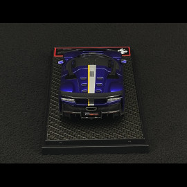 Ferrari F80 2024 Blu Elettrico / Silberne Felgen 1/43 BBR Models BBRC305D