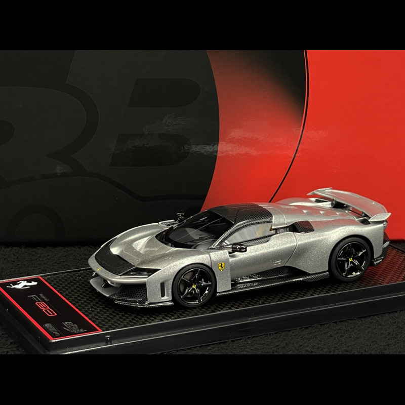 Ferrari F80 2024 Aluminium Lucido / Carbon Felgen 1/43 BBR Models BBRC305E
