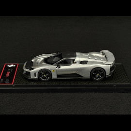 Ferrari F80 2024 Aluminium Lucido / Carbon Felgen 1/43 BBR Models BBRC305E