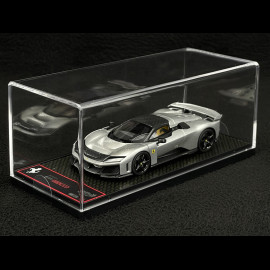 Ferrari F80 2024 Aluminium Lucido / Carbon Felgen 1/43 BBR Models BBRC305E