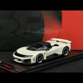 Ferrari F80 2024 Bianco Italia / Zweifarbige Carbonfelgen 1/43 BBR Models BBRC305C