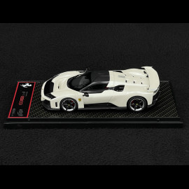 Ferrari F80 2024 Bianco Italia / Zweifarbige Carbonfelgen 1/43 BBR Models BBRC305C
