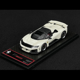 Ferrari F80 2024 Bianco Italia / Two-Tone Carbon Rims 1/43 BBR Models BBRC305C