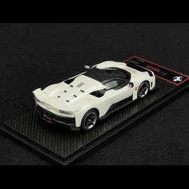 Ferrari F80 2024 Bianco Italia / Zweifarbige Carbonfelgen 1/43 BBR Models BBRC305C