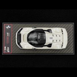 Ferrari F80 2024 Bianco Italia / Two-Tone Carbon Rims 1/43 BBR Models BBRC305C