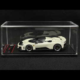 Ferrari F80 2024 Bianco Italia / Two-Tone Carbon Rims 1/43 BBR Models BBRC305C