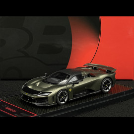 Ferrari F80 2024 Verde Masoni / Two-Tone Carbon Rims 1/43 BBR Models BBRC305I1