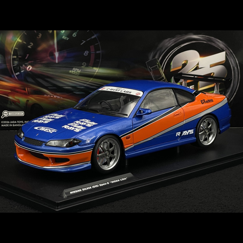 Nissan Silvia S15 Spec-S Mona Lisa Fast and Furious 2006 Tokyo Drift 1/18 Solido S1812205A