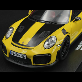 Porsche 911 GT2 RS Typ 992 Weissach Package Nürburgring Rundenrekord 2017 Racing Gelb 1/18 GT Spirit GT972
